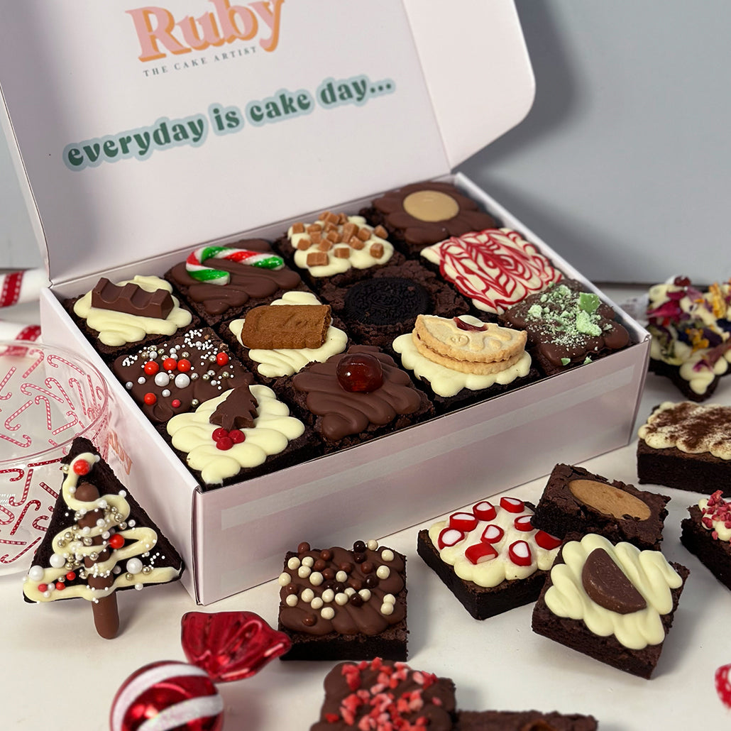 The Christmas Brownie Advent Calendar