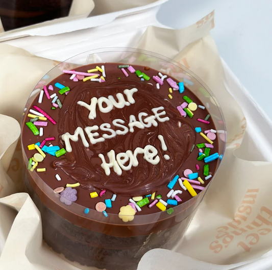 Personalised Bento Brownie Cakes