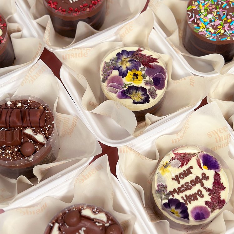Personalised Bento Brownie Cakes