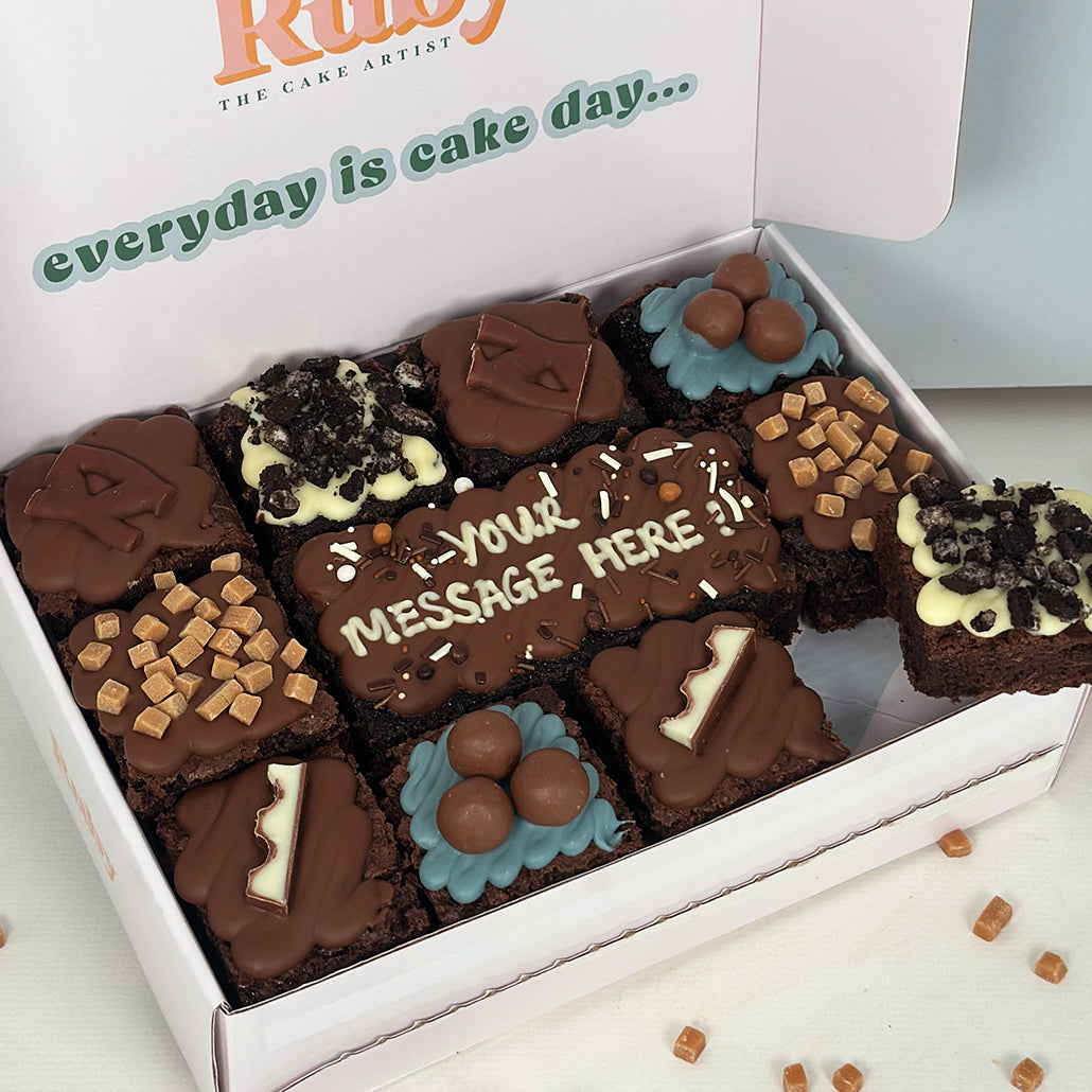 Father's Day Brownie Box