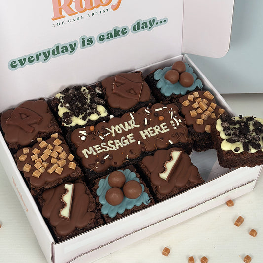 Father's Day Brownie Box