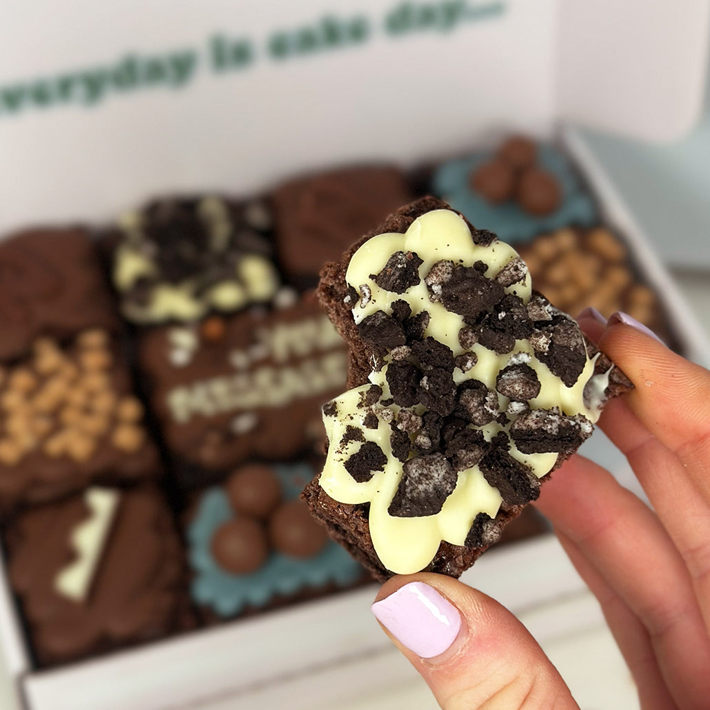 Father's Day Brownie Box