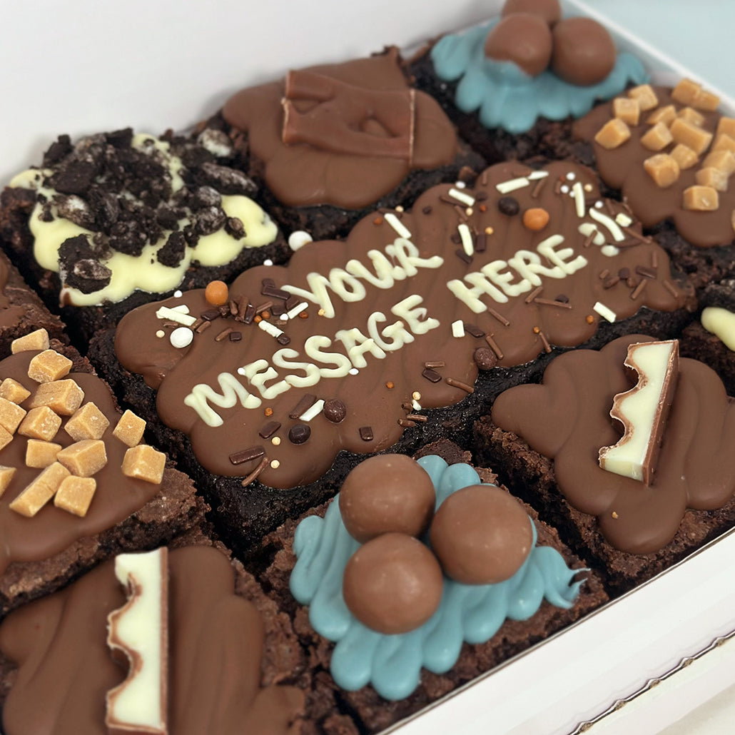 Father's Day Brownie Box