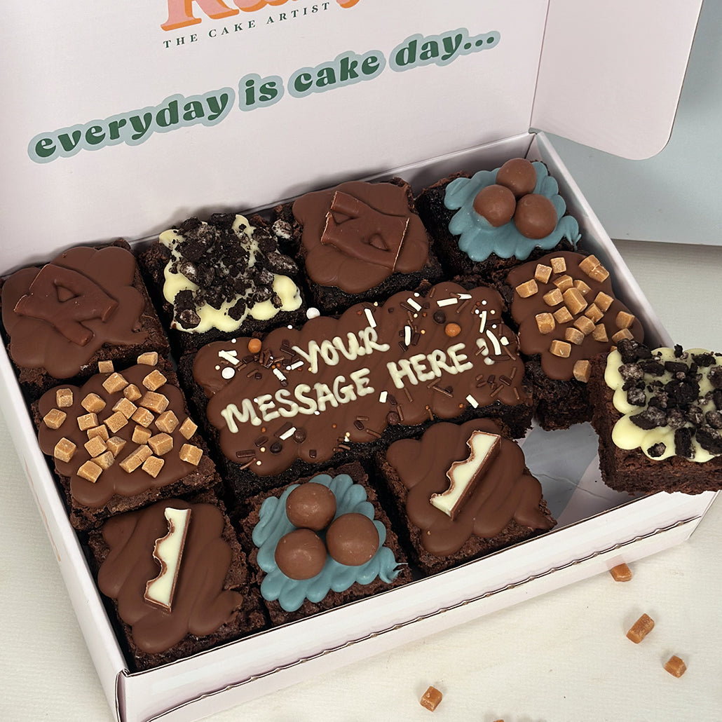 Father's Day Brownie Box