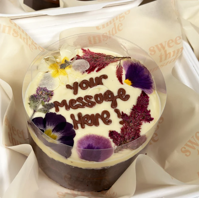 Personalised Bento Brownie Cakes