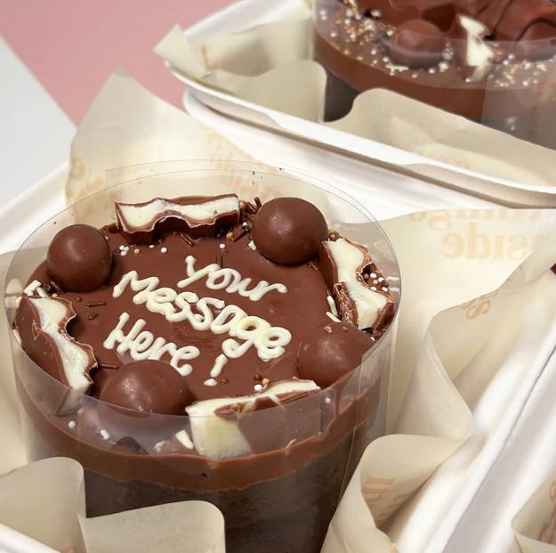 Personalised Bento Brownie Cakes