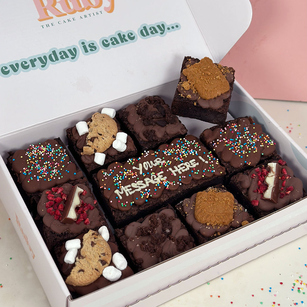 Personalised Brownie Box