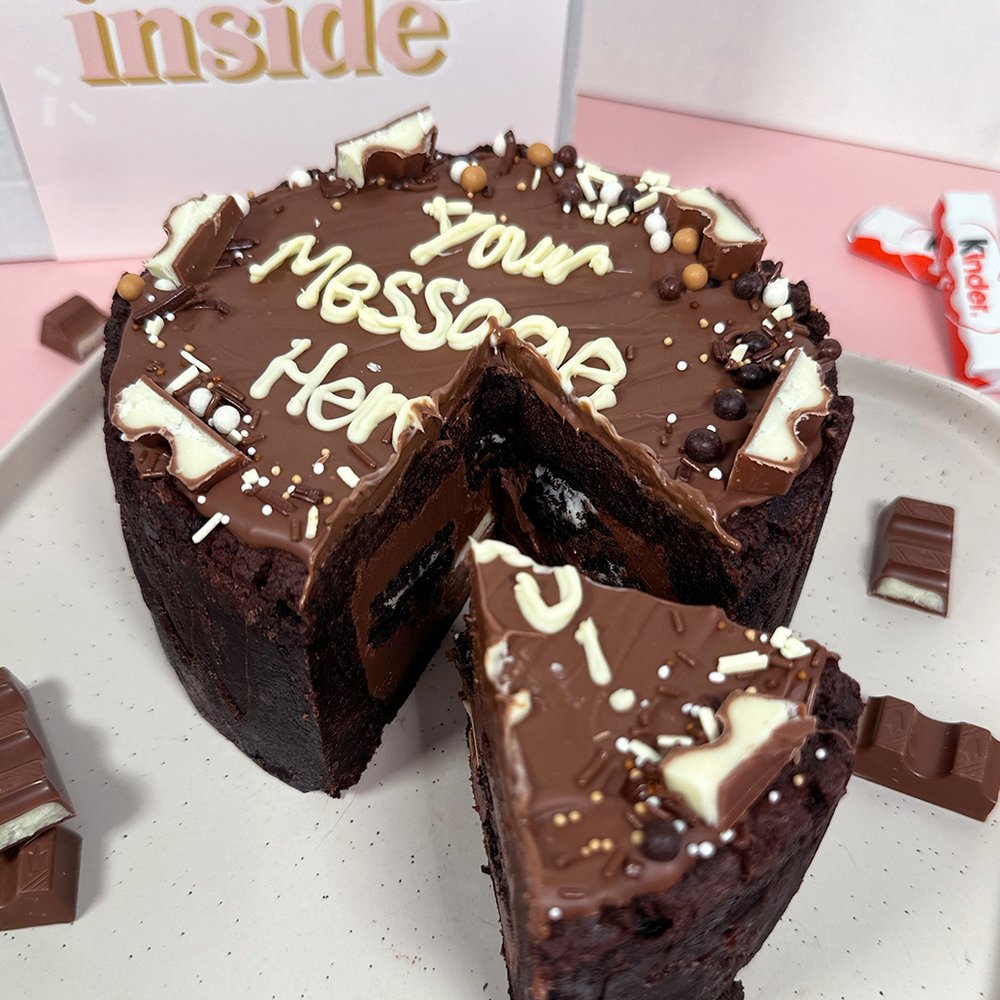 Personalised Brownie Pie