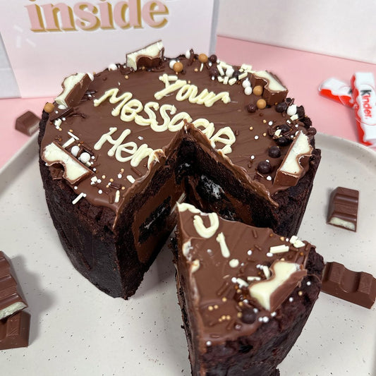 Personalised Brownie Pie