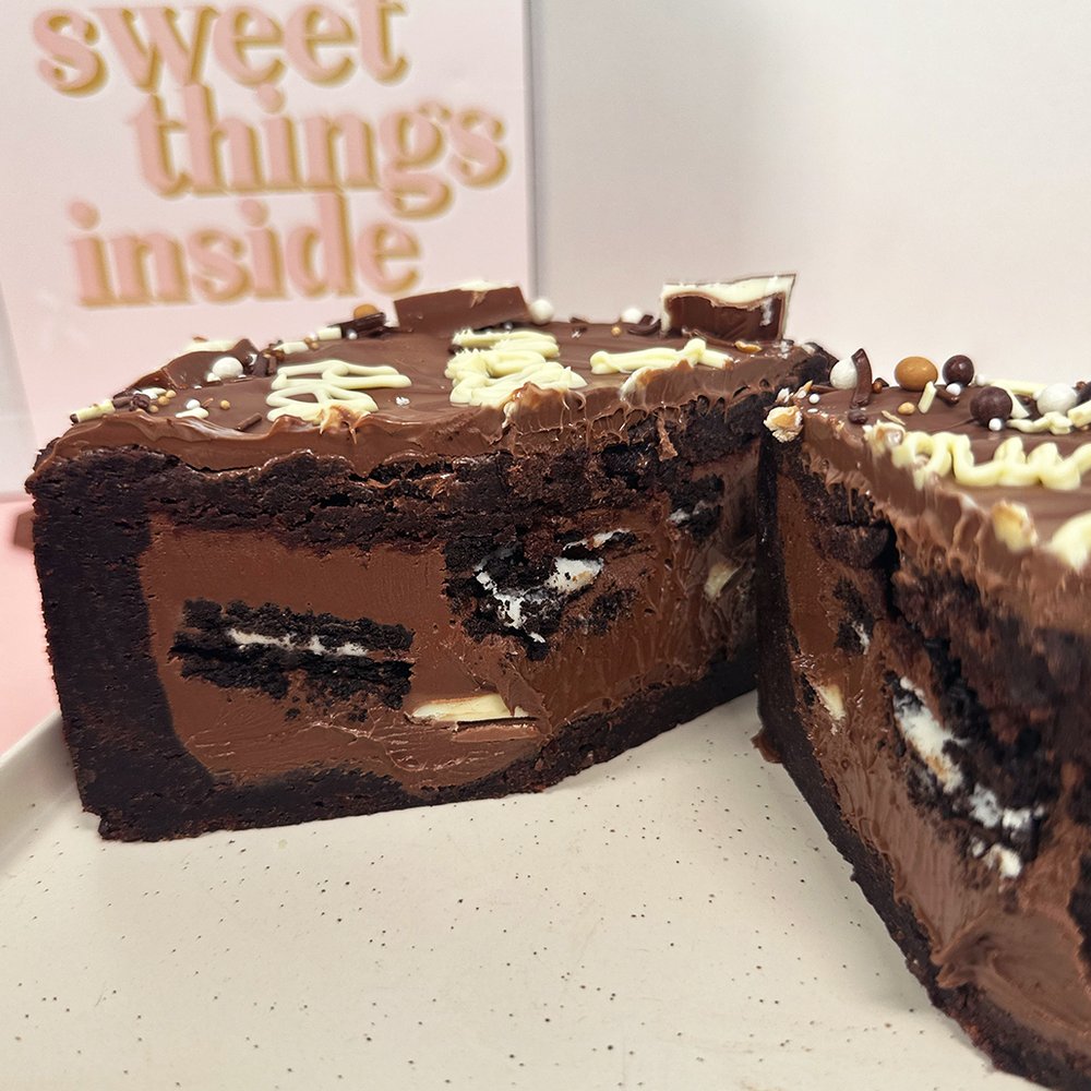 Personalised Brownie Pie