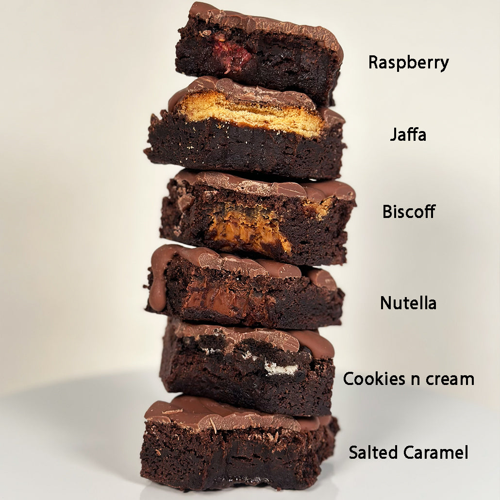 Personalised Father's Day Brownie Slab