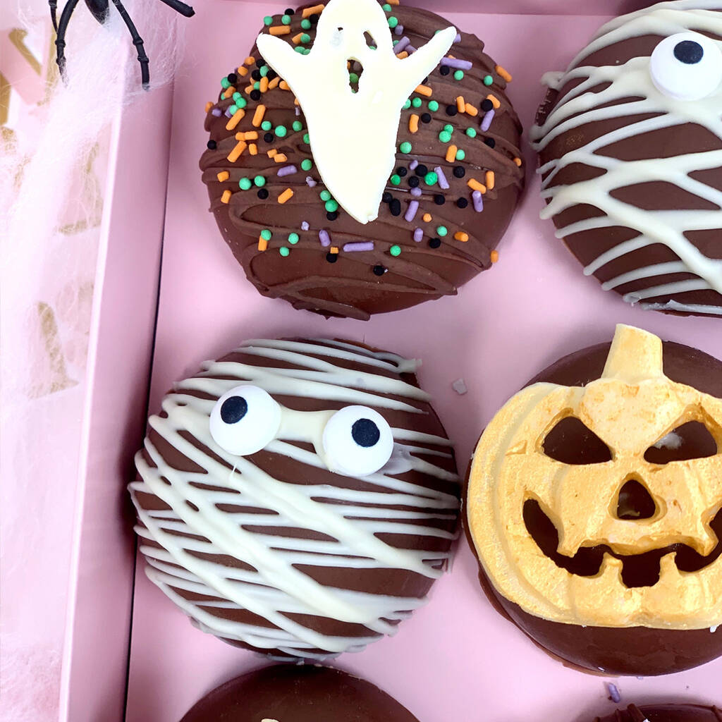 Spooky Brownie Domes