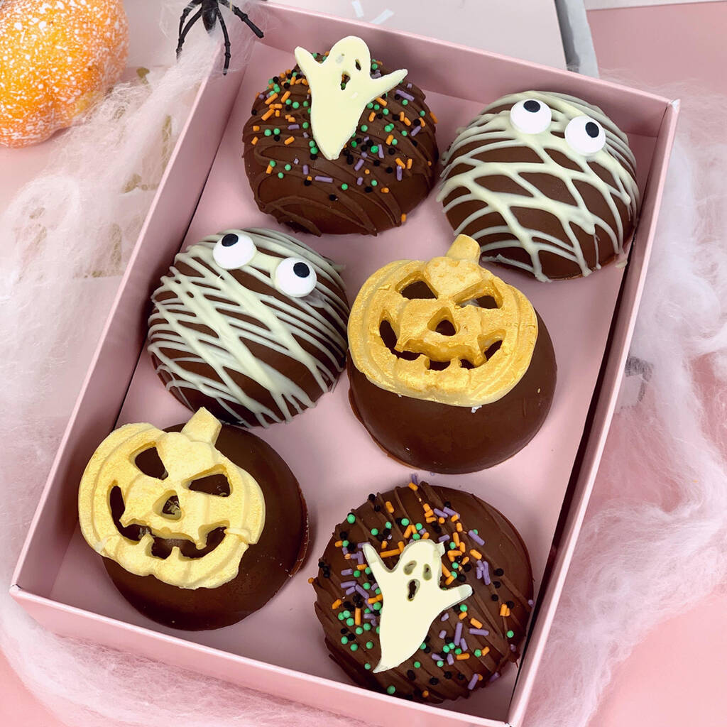 Spooky Brownie Domes