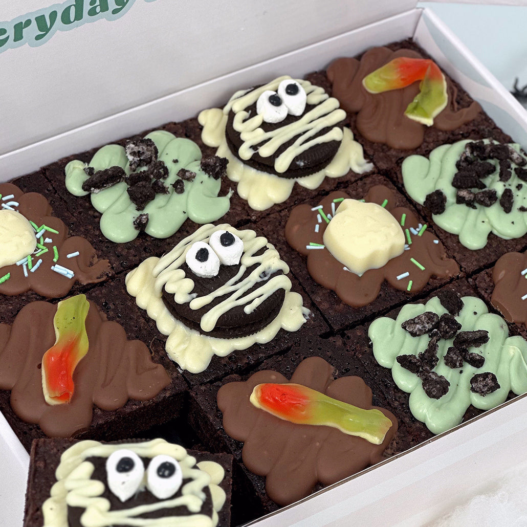 Halloween Brownie Selection Box
