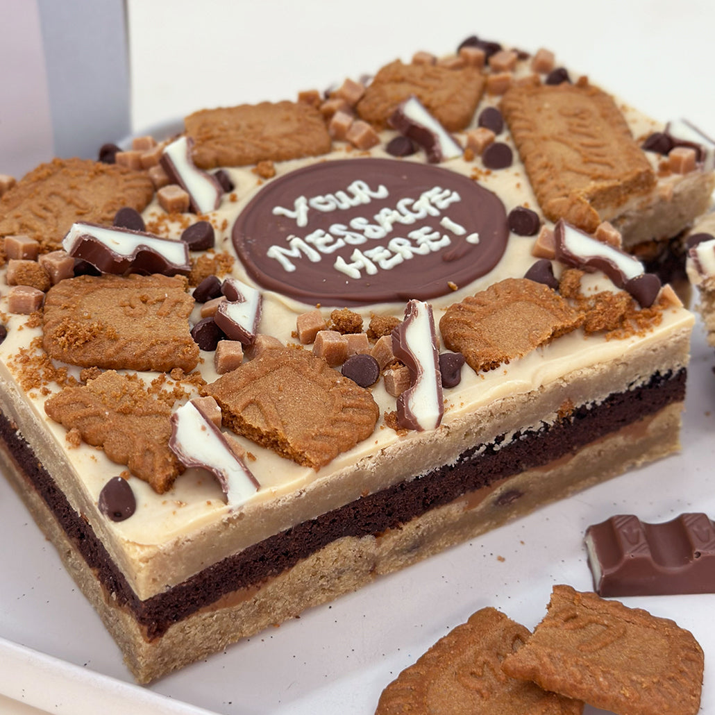 The Biscoff Personalised Cookie Slab