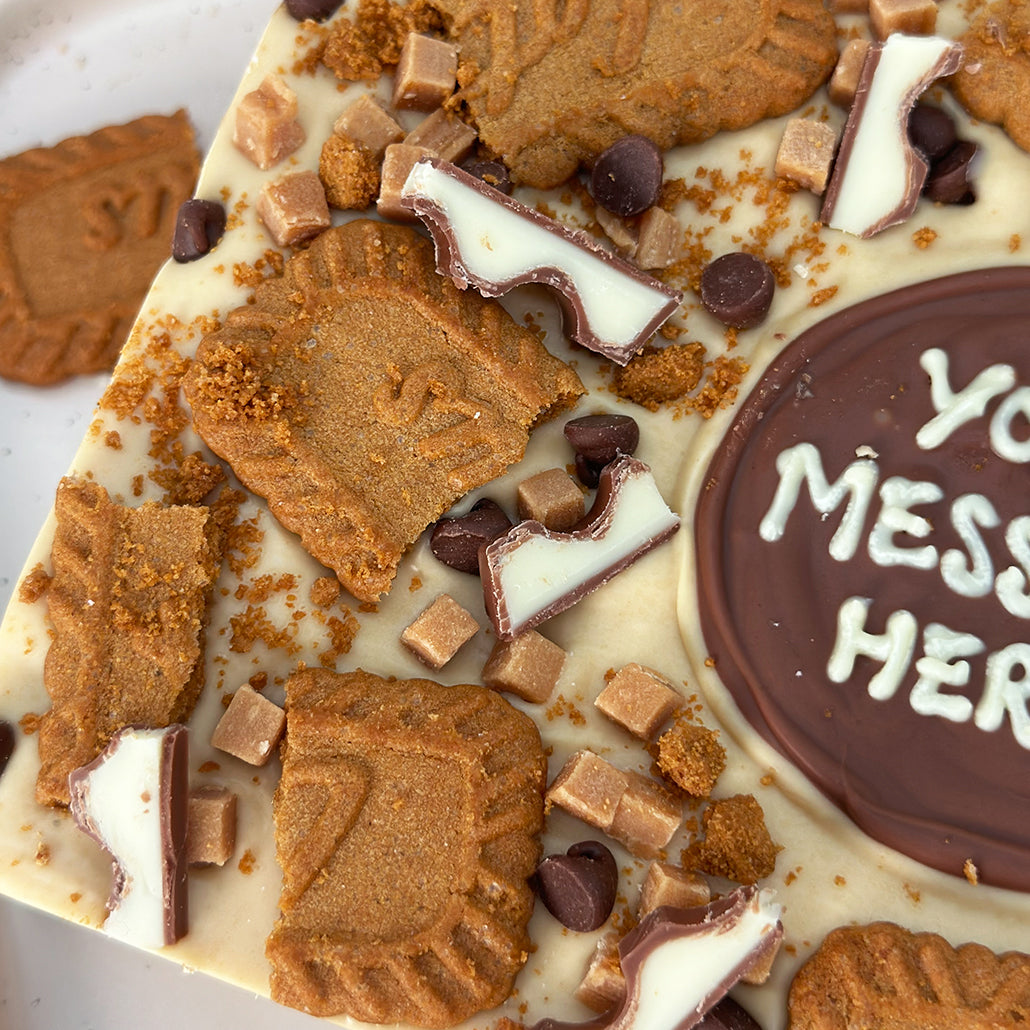 The Biscoff Personalised Cookie Slab