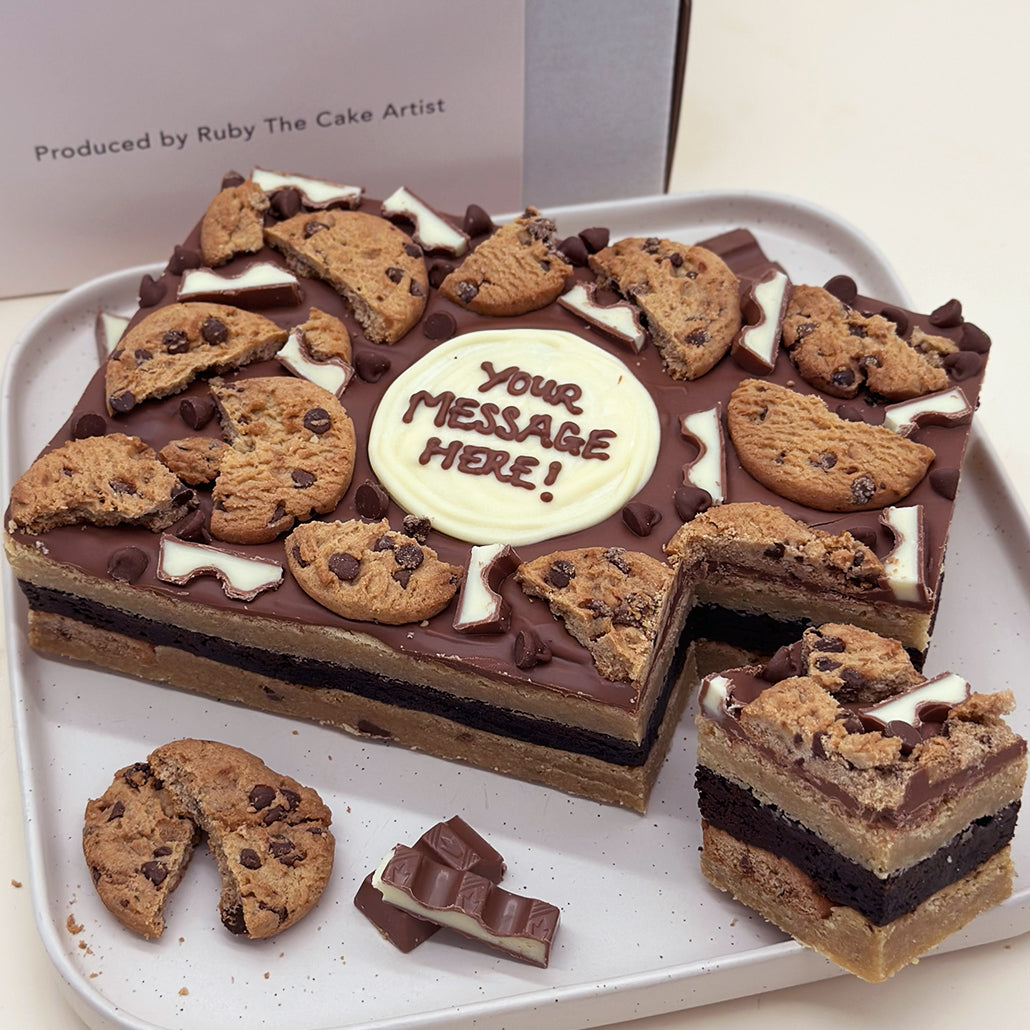 COLOSSAL PERSONALISED COOKIE SLAB
