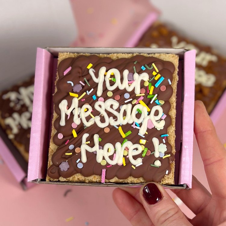 Mini Personalised Cookie Slab