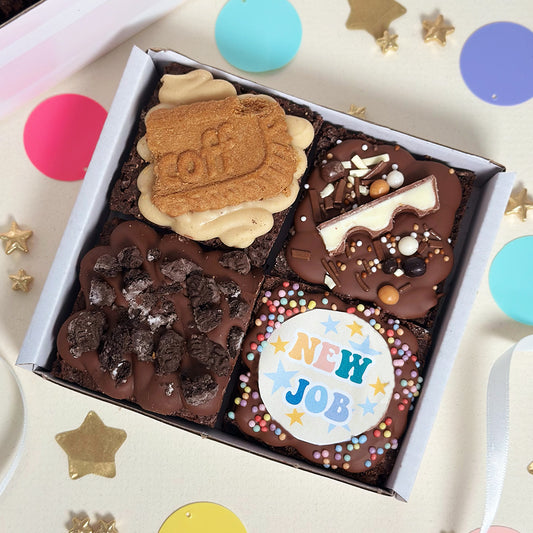 New Job Brownie Box