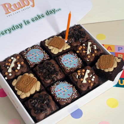 Birthday Brownie Box