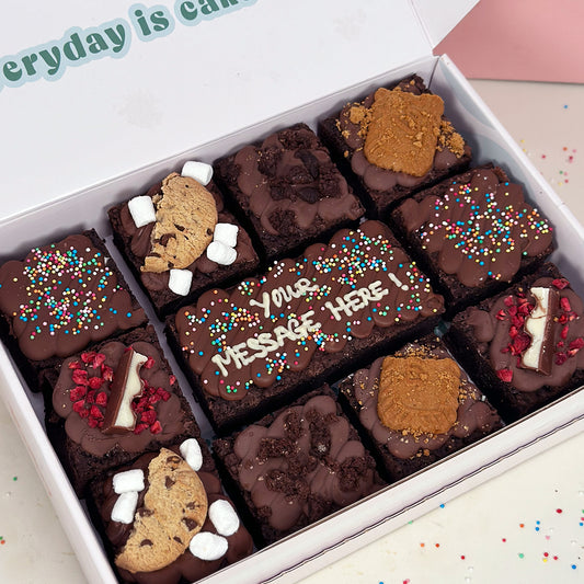 Personalised Brownie Box