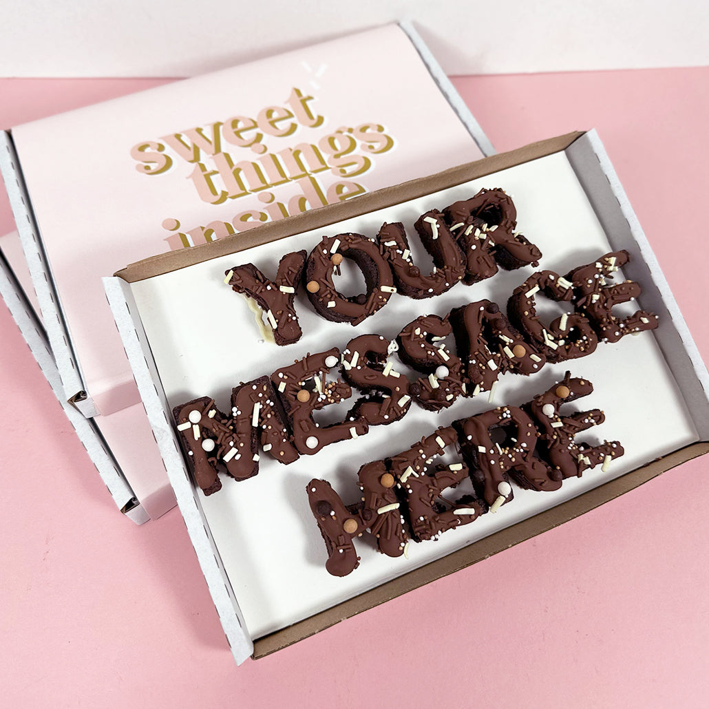 Brownie Message Box