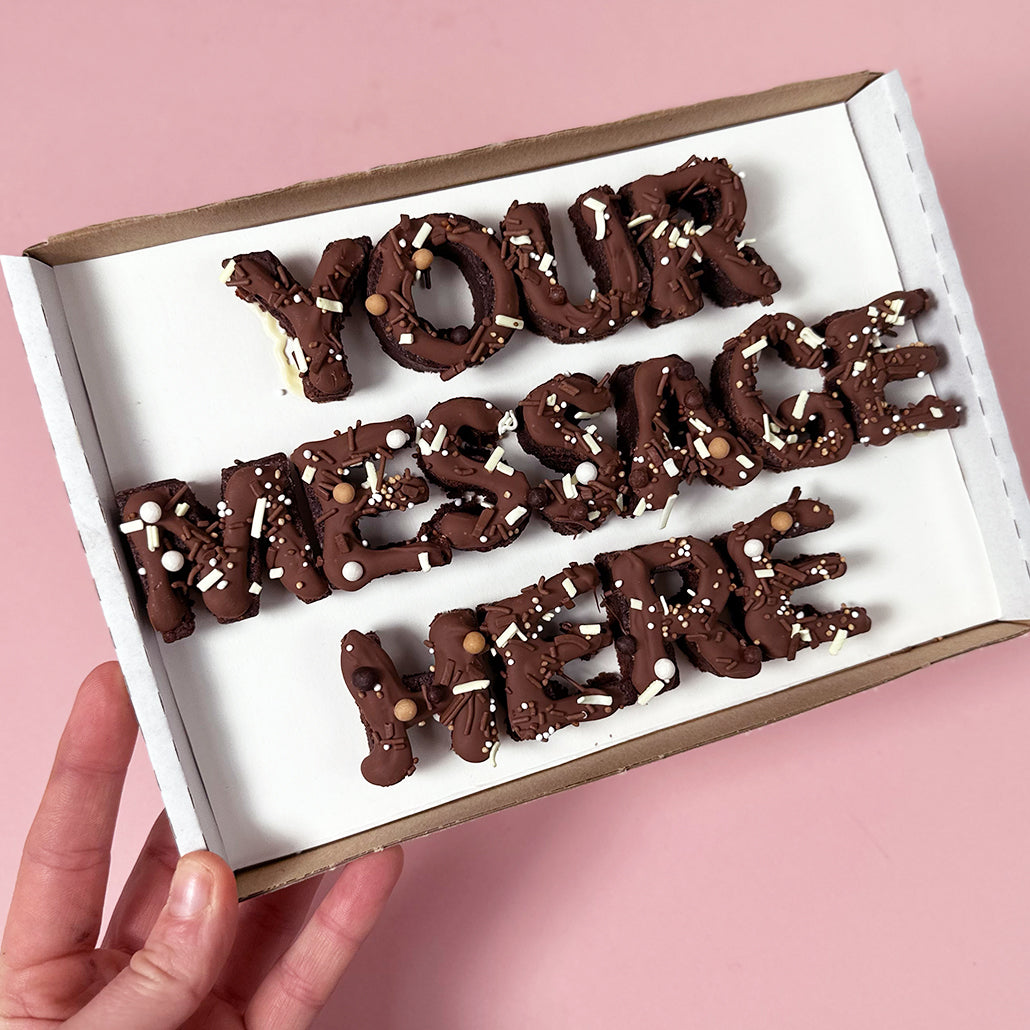 Brownie Message Box