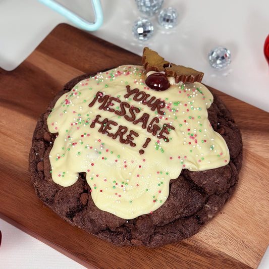 Giant Christmas 'Pud' Cookie