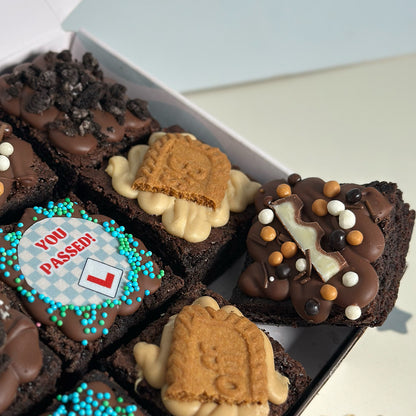 'You Passed🚗' Brownie Box