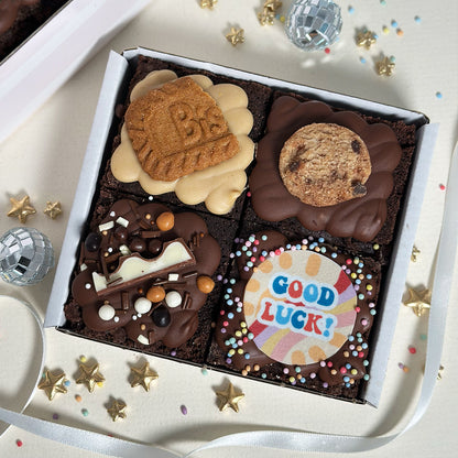 Mini 'Good Luck' Brownie Box