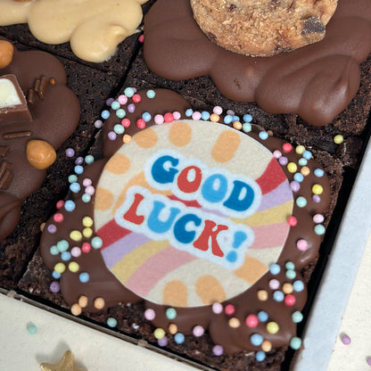 Mini 'Good Luck' Brownie Box