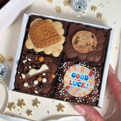 Mini 'Good Luck' Brownie Box