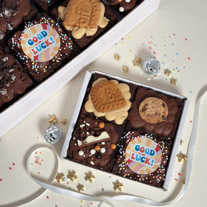 Mini 'Good Luck' Brownie Box