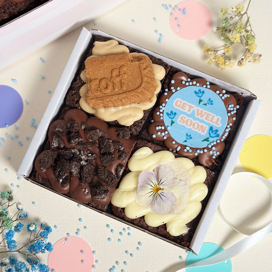 Get Well Soon Brownie Box