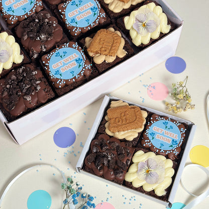 Get Well Soon Brownie Box