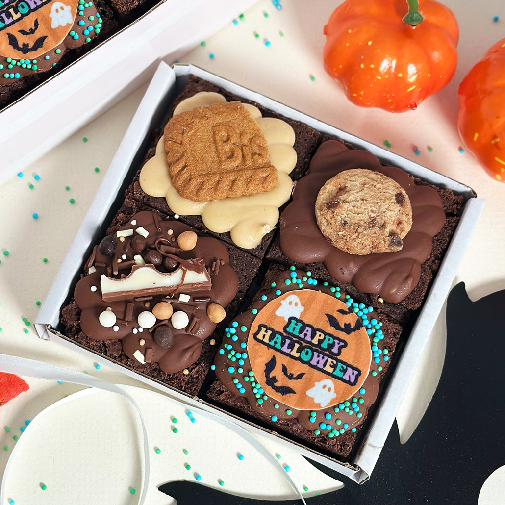 Mini Halloween Brownie Box 🎃
