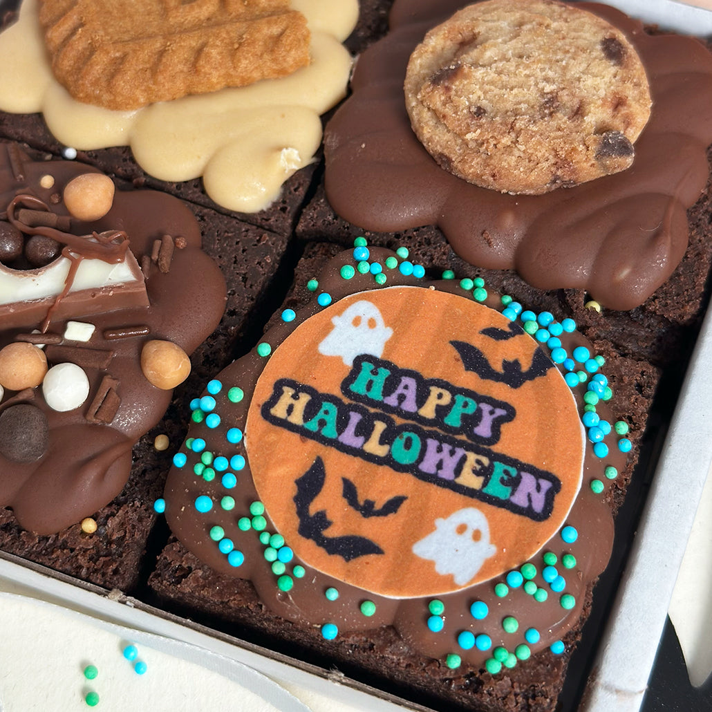 Mini Halloween Brownie Box 🎃