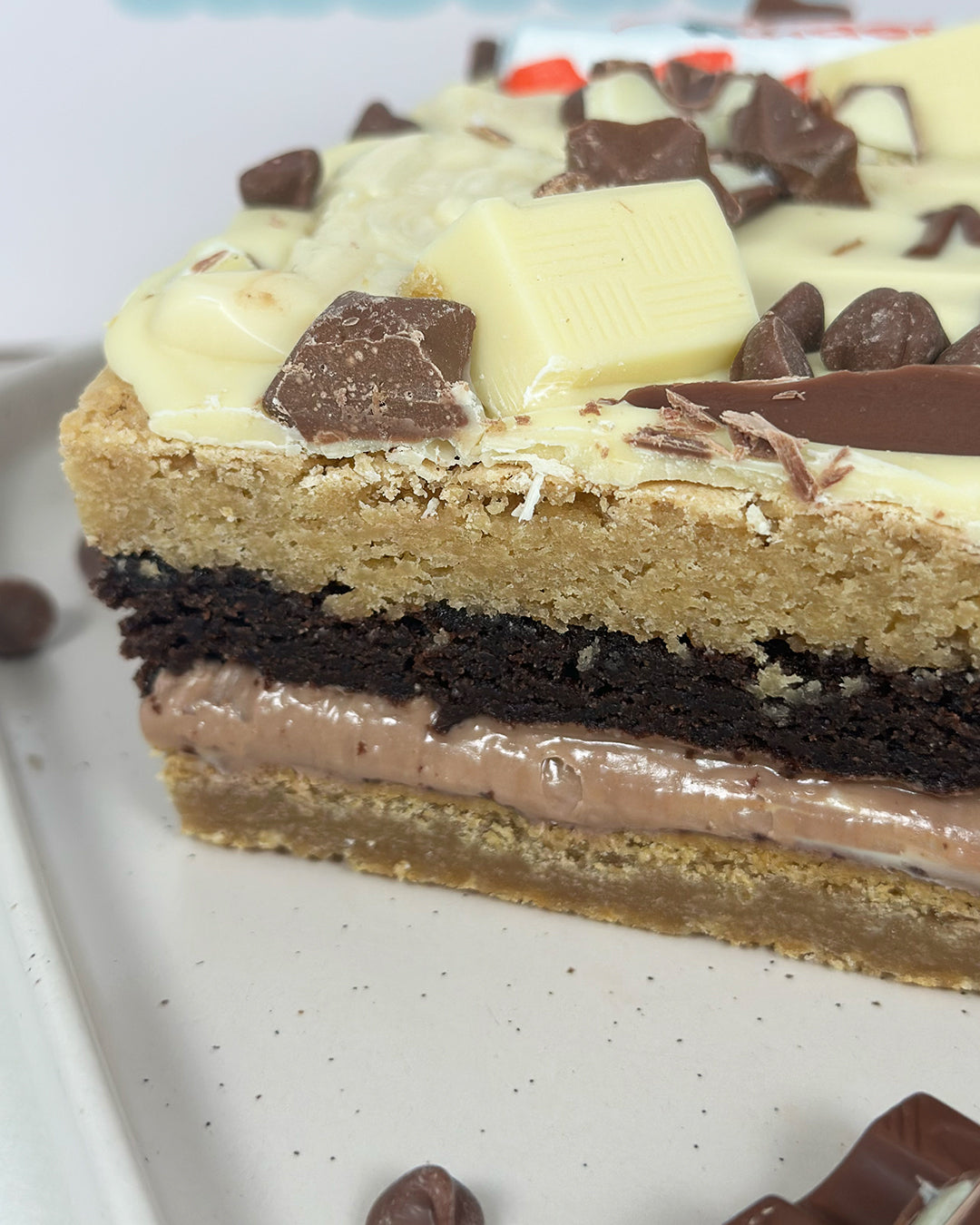 The White Chocolate Hazelnut Cookie Slab