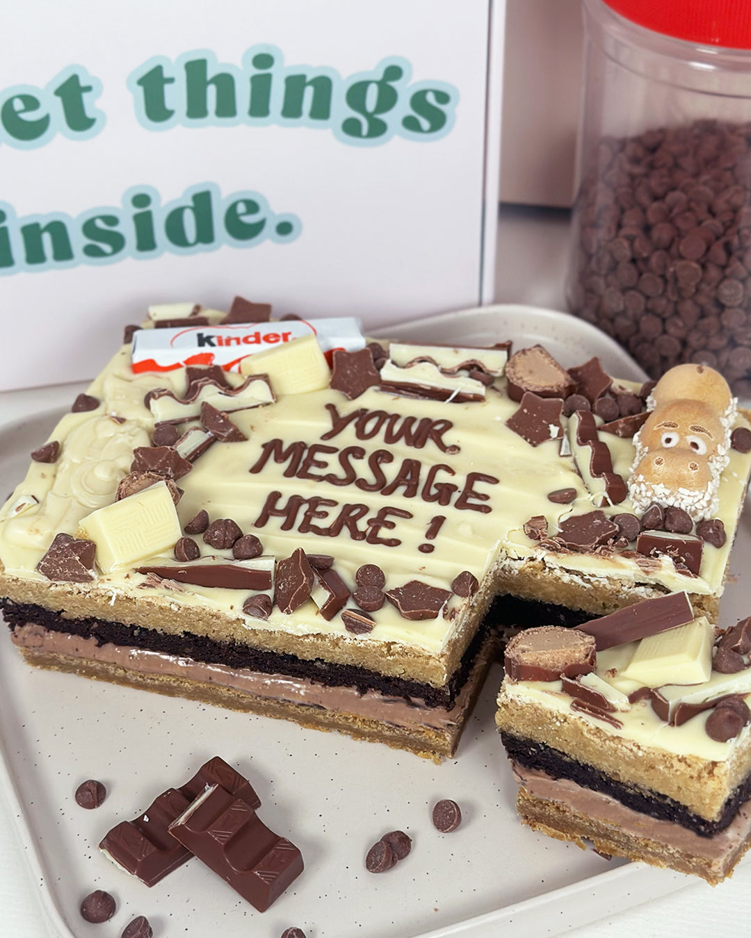 The White Chocolate Hazelnut Cookie Slab