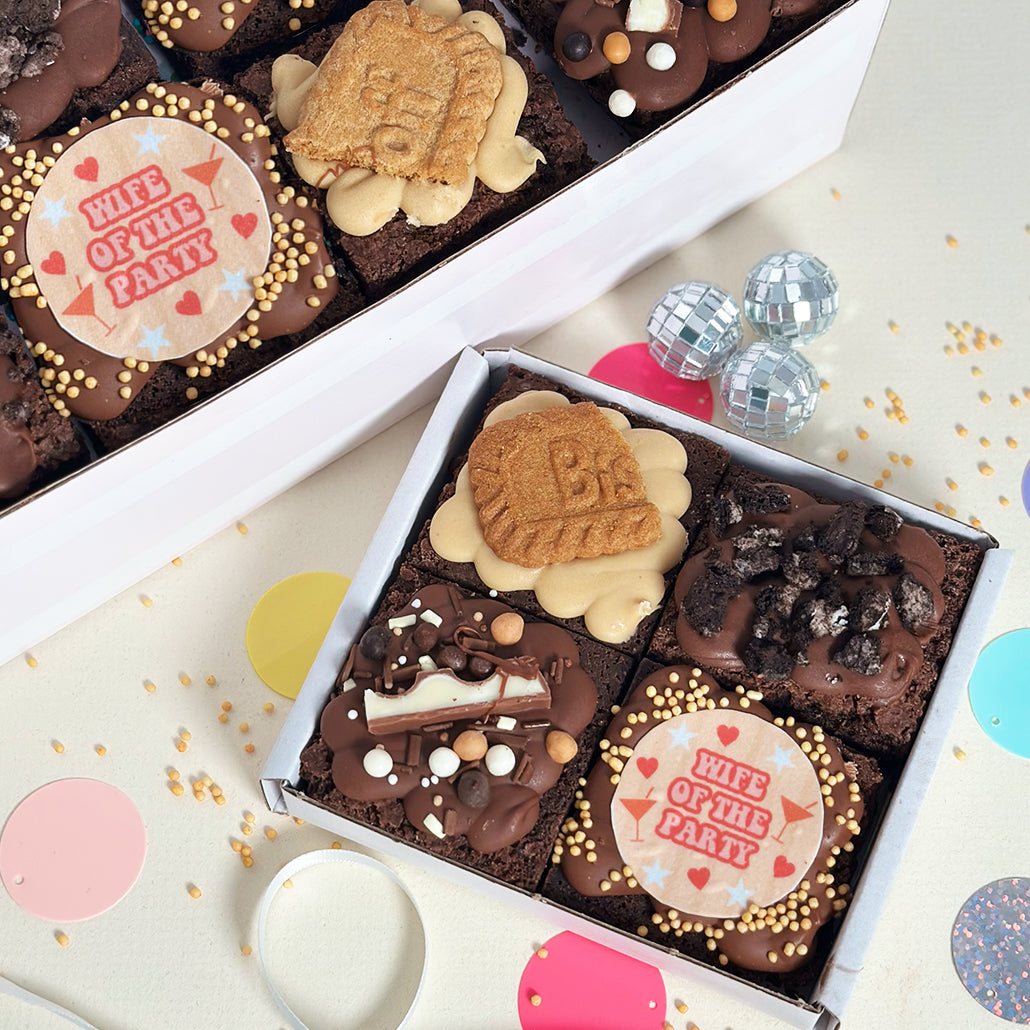 Hen Party Brownie Box