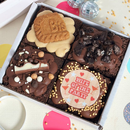 Hen Party Brownie Box