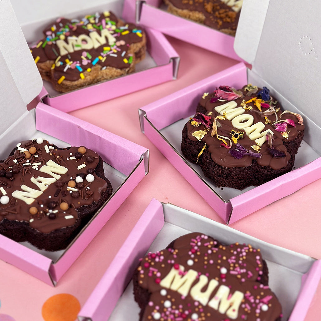 Mini Flower Brownie