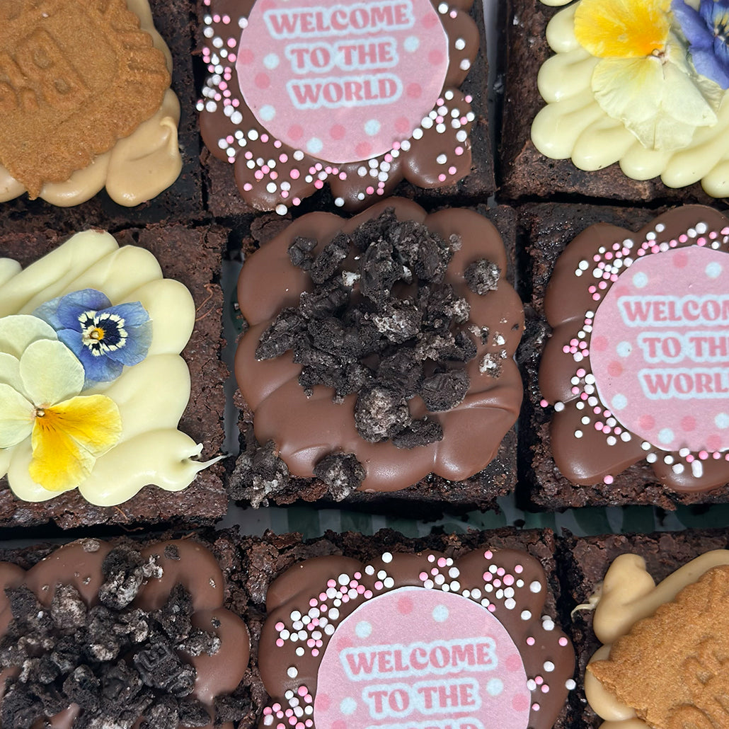 New Baby Brownie Box