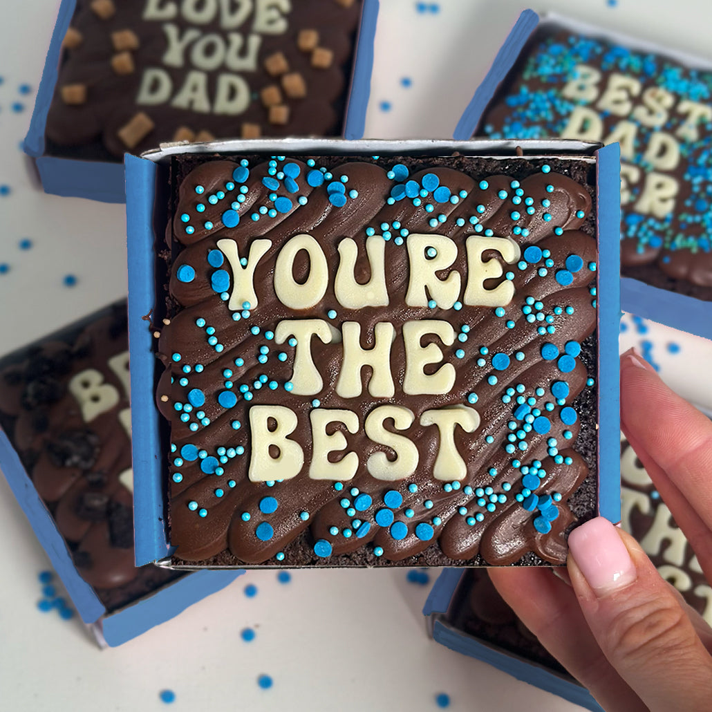Mini Father's Day Brownie