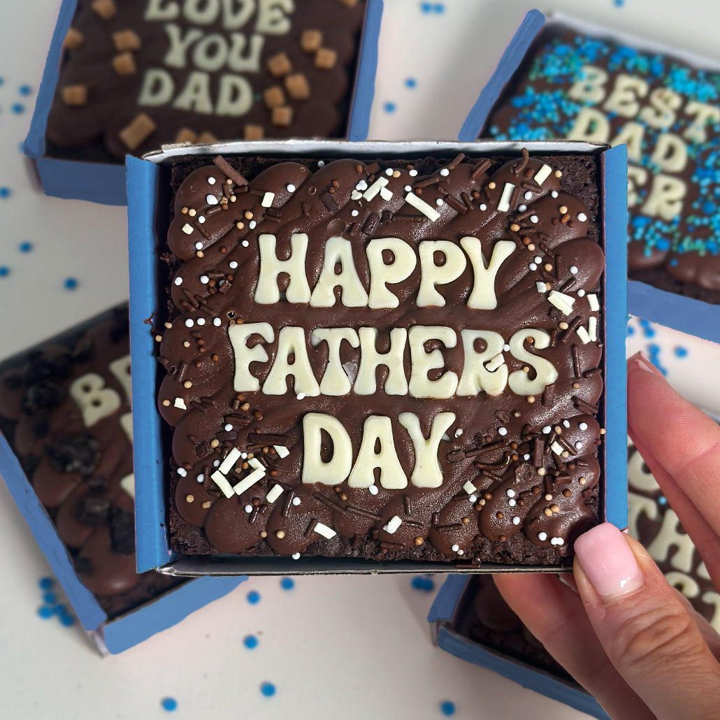 Mini Father's Day Brownie
