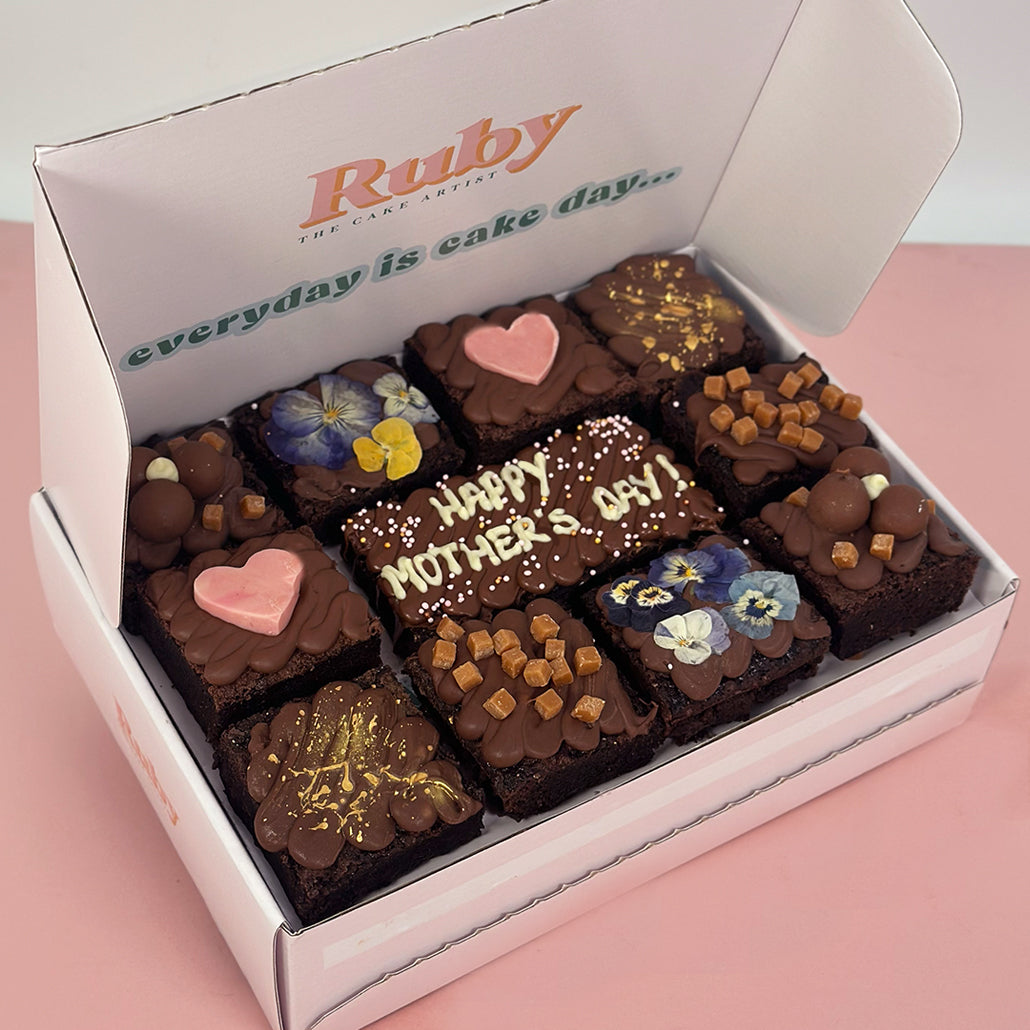 Mother's Day Brownie Box