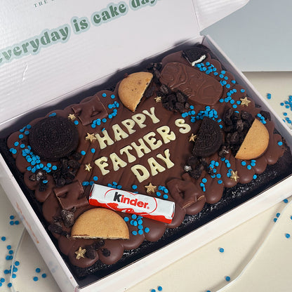 Fully Loaded Father's Day Brownie