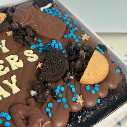 Fully Loaded Father's Day Brownie