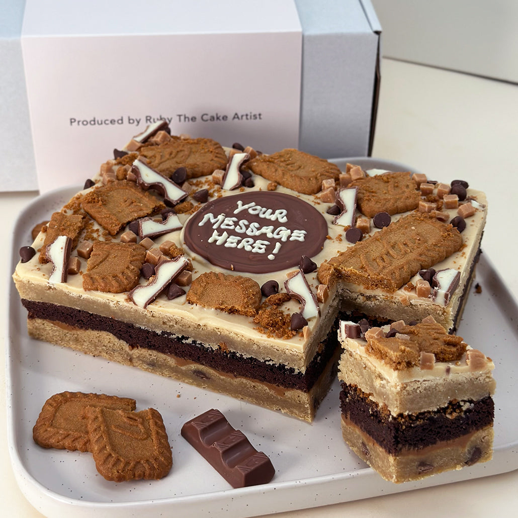 The Biscoff Personalised Cookie Slab