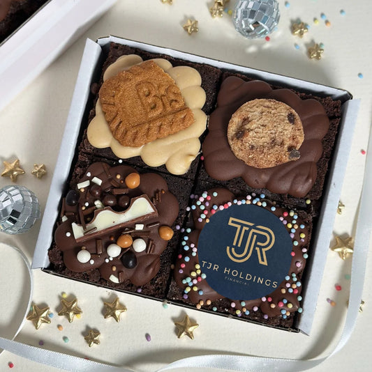 Custom Logo Brownies